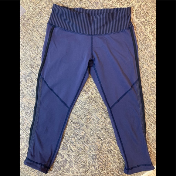 🌺 Lululemon Run for your life cropped leggings - Picture 1 of 12
